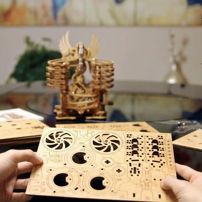iDventure 3D dřevěná skládačka Kuličková dráha Drak