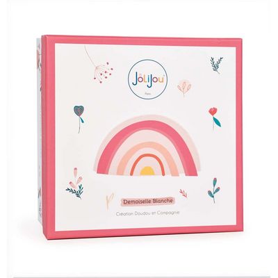 Doudou Jolijou Panenka Miss Blanche 21 cm