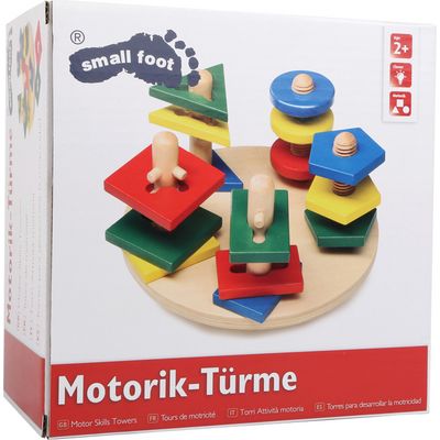 small foot Motorický labyrint geometrické tvary 3D Motorická věž