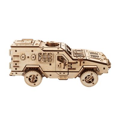 Ugears 3D dřevěné mechanické puzzle Dozor-B Combat Vehicle