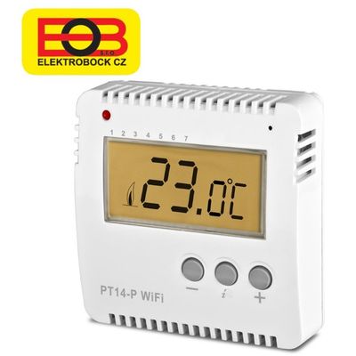 ELEKTROBOCK programovatelný Wi-Fi termostat PT14-P WiFi