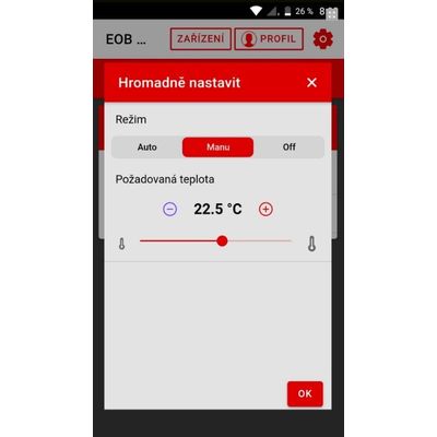 ELEKTROBOCK programovatelný Wi-Fi termostat PT14-P WiFi