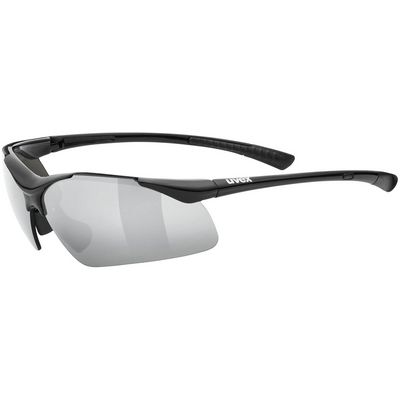 Sluneční brýle UVEX SPORTSTYLE 223 BLACK / LTM.SILVER