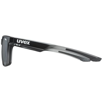 Sluneční brýle UVEX LGL 42 BLACK TRANSPARENT/MIR.SILVER