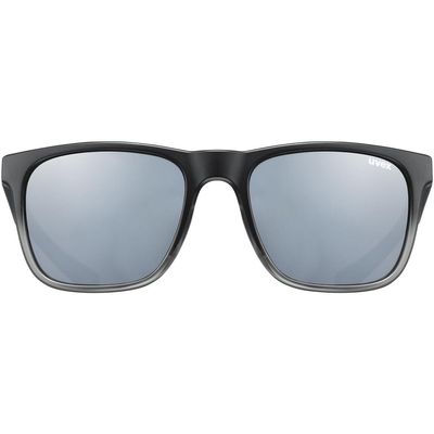 Sluneční brýle UVEX LGL 42 BLACK TRANSPARENT/MIR.SILVER