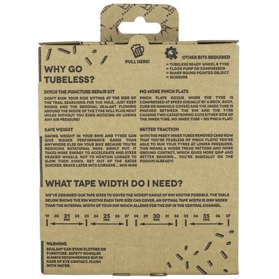 Bezdušový set PEATYS HOLESHOT TUBELESS CONVERSION KIT 25 MM (XC and TRAIL)