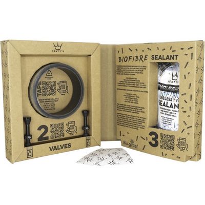 Bezdušový set PEATYS HOLESHOT TUBELESS CONVERSION KIT 30 MM (Enduro/DH)