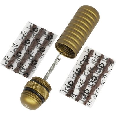 PEATYS HOLESHOT TUBELESS PUNCTURE PLUGGER KIT - BOURBON (PPR-TPP-BRB-12)