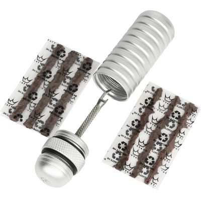 PEATYS HOLESHOT TUBELESS PUNCTURE PLUGGER KIT - SILVER (PPR-TPP-SIL-12)