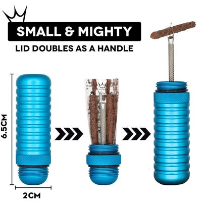 PEATYS HOLESHOT TUBELESS PUNCTURE PLUGGER REFILL PACK (6X 3MM) (PPR-TPP-RP3-12)