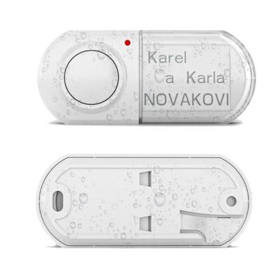 ELEKTROBOCK bezdrátový zvonek s příjímačem na 230V AC BZ40