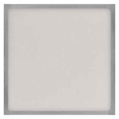 LED přisazené svítidlo NEXXO, čtvercové, stříbrné, 28,5W, se změnou CCT