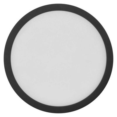 LED přisazené svítidlo NEXXO, kruhové, černé, 12,5W, se změnou CCT