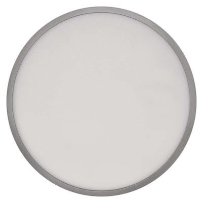 LED přisazené svítidlo NEXXO, kruhové, stříbrné, 28,5W, se změnou CCT