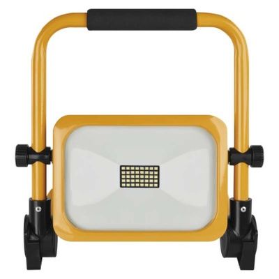 LED reflektor ACCO nabíjecí přenosný, 20W, žlutý, studená bílá