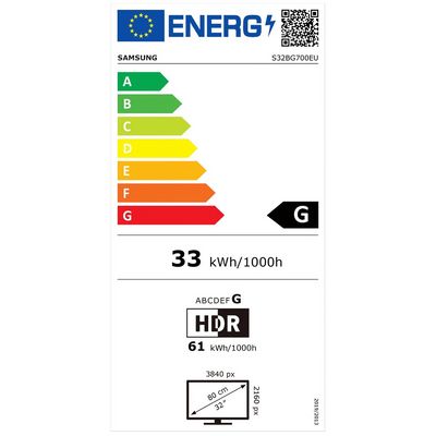 32 Samsung Smart Monitor Odyssey G70B