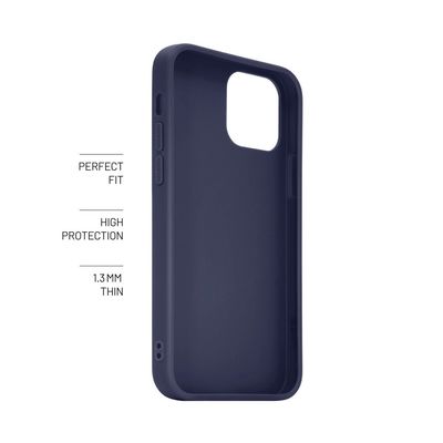 Zadní pogumovaný kryt FIXED Story pro Xiaomi 13 Lite, modrý