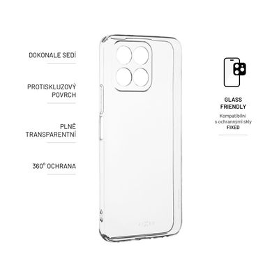 TPU gelové pouzdro FIXED pro Honor X8 5G/X6/70 Lite 5G, čiré