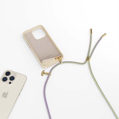 EPICO silikonový kryt se šňůrkou pro iPhone 14 Plus (6,7) - růžová