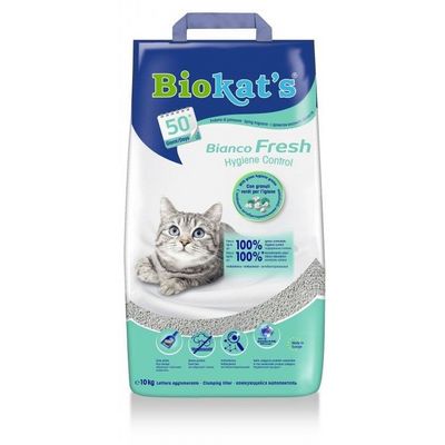 Biokats Bianco Fresh Control 10kg stelivo pro kočky