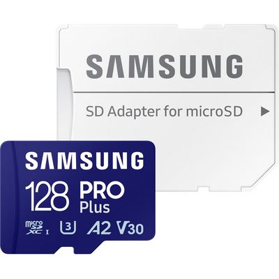 Samsung microSDXC 128GB PRO Plus + SD adaptér