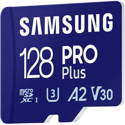 Samsung microSDXC 128GB PRO Plus + SD adaptér