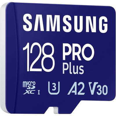 Samsung microSDXC 128GB PRO Plus + SD adaptér