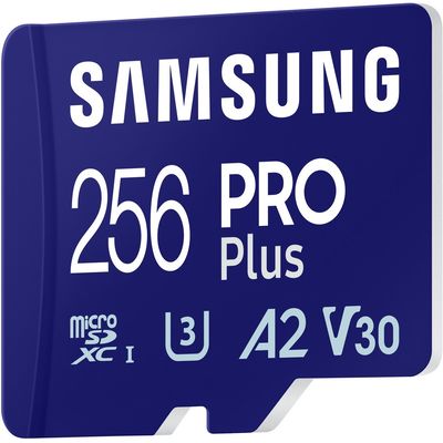 Samsung microSDXC 256GB PRO Plus + SD adaptér