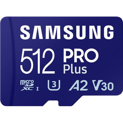 Samsung microSDXC 512GB PRO Plus + SD adaptér
