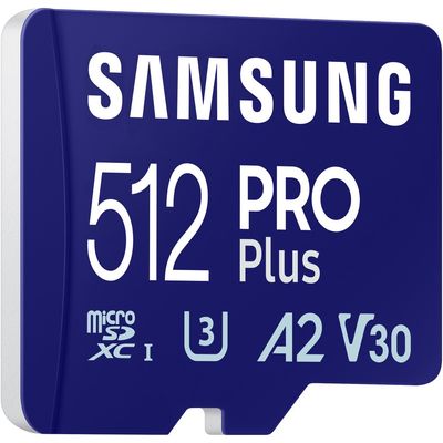 Samsung microSDXC 512GB PRO Plus + SD adaptér