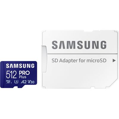 Samsung microSDXC 512GB PRO Plus + SD adaptér