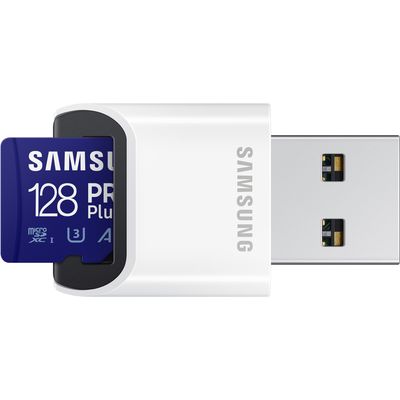 Samsung microSDXC 128GB PRO Plus + USB adaptér