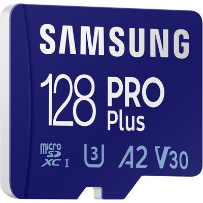 Samsung microSDXC 128GB PRO Plus + USB adaptér
