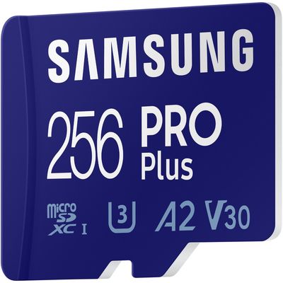 Samsung microSDXC 256GB PRO Plus + USB adaptér