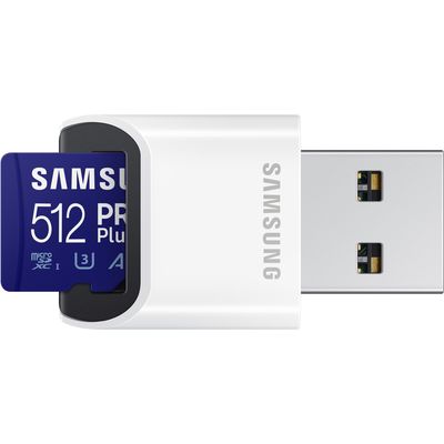 Samsung microSDXC 512GB PRO Plus + USB adaptér