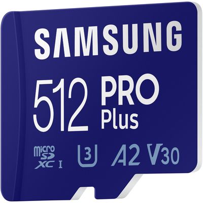 Samsung microSDXC 512GB PRO Plus + USB adaptér