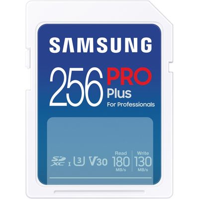 Samsung SDXC 256GB PRO Plus + USB adaptér