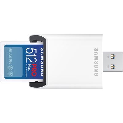 Samsung SDXC 512GB PRO Plus + USB adaptér