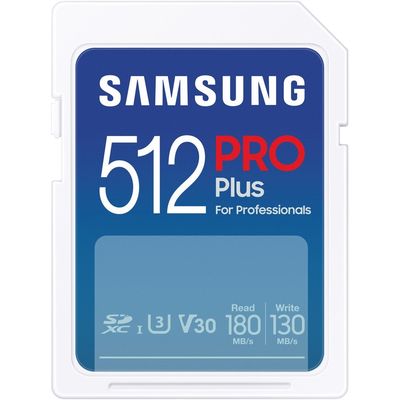 Samsung SDXC 512GB PRO Plus + USB adaptér