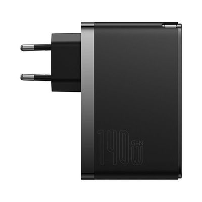 Baseus GaN5 Pro rychlonabíjecí adaptér 2x USB-C + USB-A 140W černá