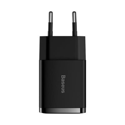 Baseus kompaktní nabíječka 2U 10.5W černá