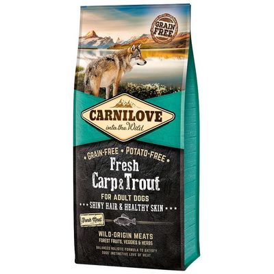 Carnilove Dog Fresh Carp & Trout 12kg granule pro psy