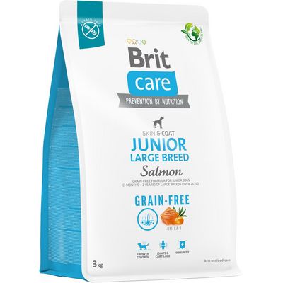 Brit Care Dog Grain-free Junior Large Breed, 3kg granule pro štěňata