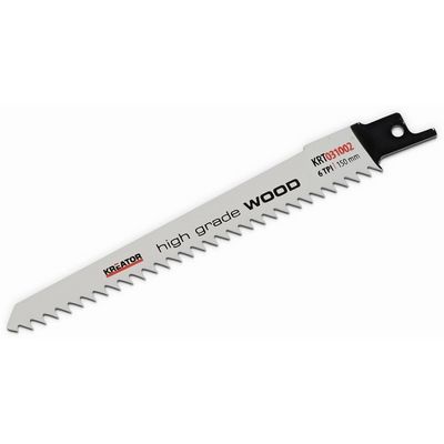 Kreator KRT031002 - 2 ks Pilový plátek pro ocasovou pilu na dřevo 150-6