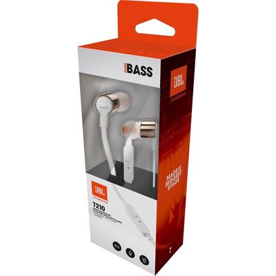 JBL T210 Rose Gold
