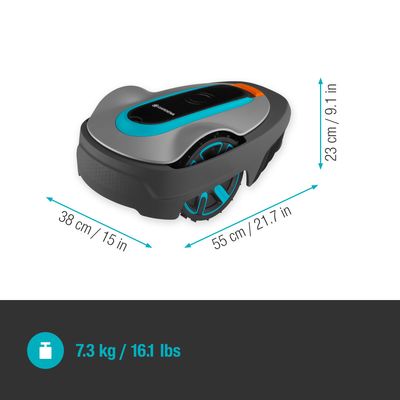 Gardena 15002-32 Robotická sekačka SILENO city 500m2