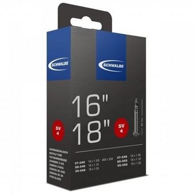Schwalbe duše 16/18 SV4 37/28-340/355 galuskový ventilek