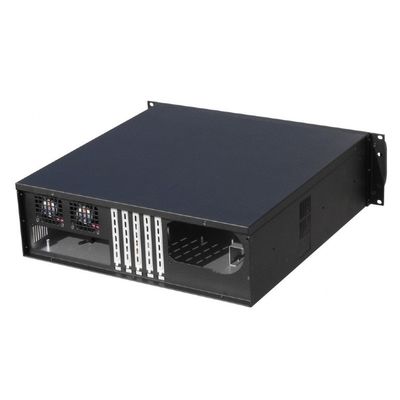 Gembird 19 serverové šasi ATX 19/3U, černé