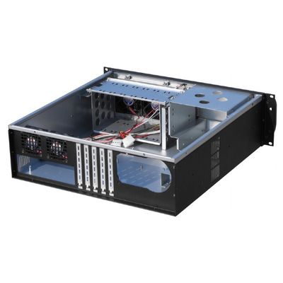 Gembird 19 serverové šasi ATX 19/3U, černé