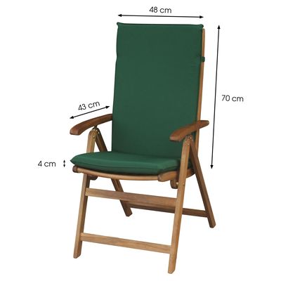 Fieldmann FDZN 9001 Potah na zahradní křeslo FDZN 4001 a FDZN 4101, zelená